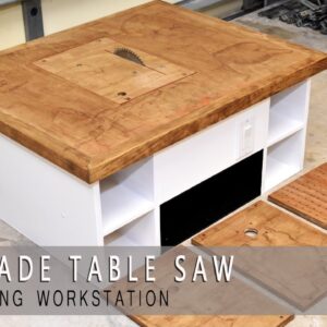 4 in one Homemade Table Saw Modular | Plans Available