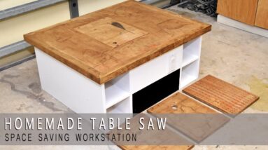 4 in one Homemade Table Saw Modular | Plans Available