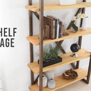 DIY Bookshelf - Storage & Organization