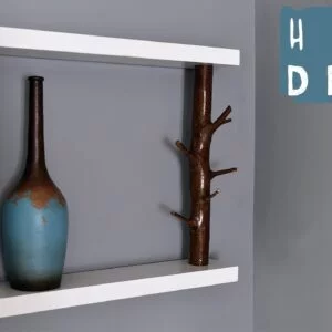 DIY Decor Shelf - With Tree Branch