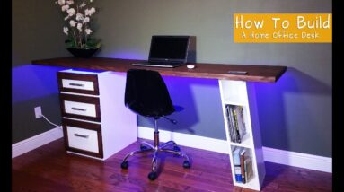 How To Build A Modern Desk For Your Home Office