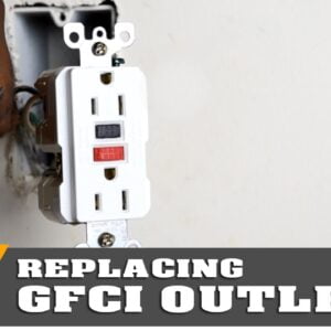 How to install or replace a GFCI Outlet