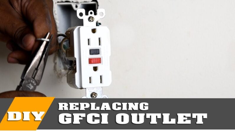 How to install or replace a GFCI Outlet