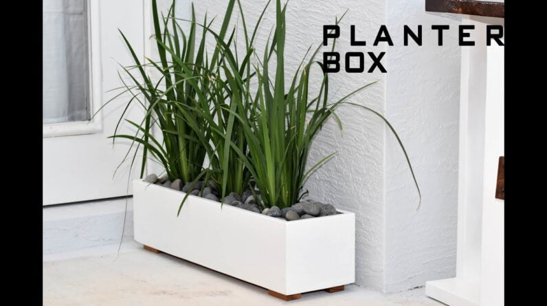 Modern Planter Box | DIY Build