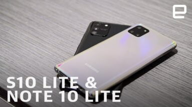 Samsung Galaxy S10 Lite and Note 10 Lite hands-on at CES 2020