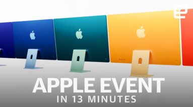 Apple's Spring 2021 event in 13 minutes: New M1 iMac and iPad Pro