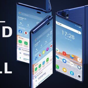 TCL's Fold 'N Roll smartphone concept transforms between 3 sizes