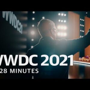 Apple's WWDC 2021 keynote in 28 minutes
