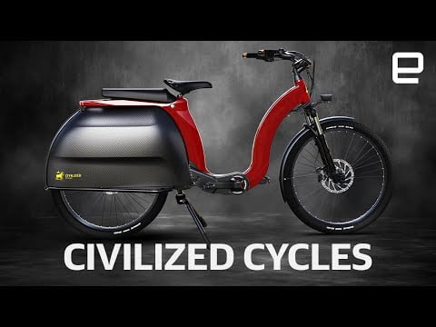 Civilized Cycles Model 1: A posh and practical e-bike