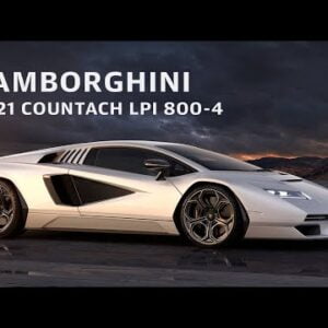 Lamborghini 2021 Countach LPI 800-4 first look