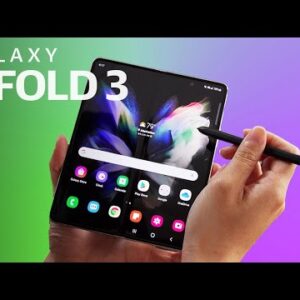 Samsung Galaxy Z Fold 3 Hands-on