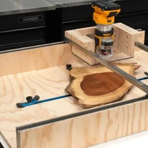 How to make a router sled (flattening mill)