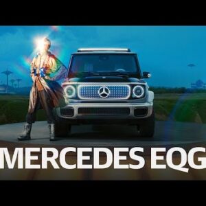 Mercedes-Benz EQG Electric Concept first look