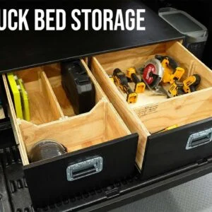 How to make a truck bed Toolbox and storage