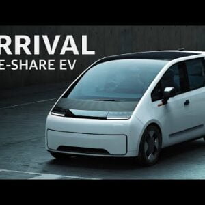 Arrival's electric car for Uber drivers