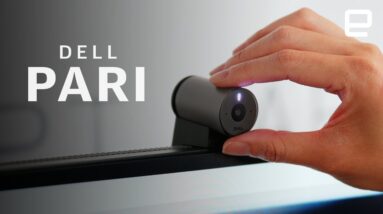 Dell's new webcam concept Pari hands-on