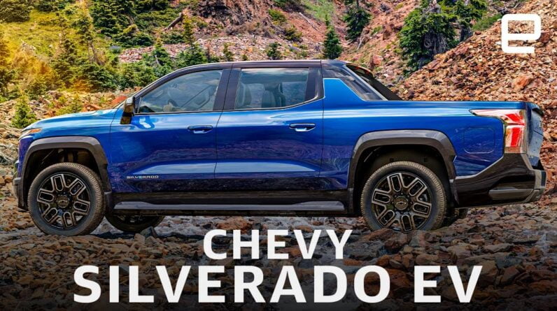 Chevy Silverado EV is a 400-mile range EV for work and fun | CES 2022