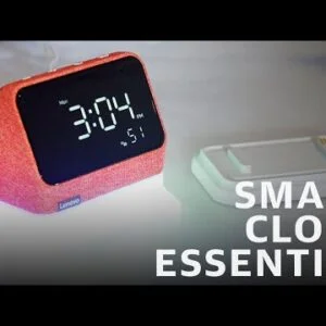 Lenovo Smart Clock Essential 2022 hands-on