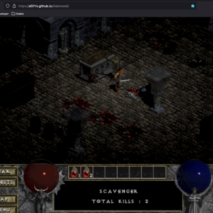 Behold, Diablo is fully playable in your browser