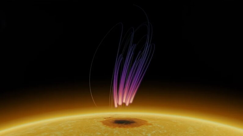 Intense solar storm opens ‘2-way highway’ for charged particles, sparking rare auroras on the sun