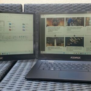 Dual-screen laptops make more sense with this spiral notebook-like hinge