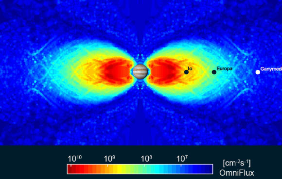 Planetary Reseachers Create 3D Radiation Map of Jovian System