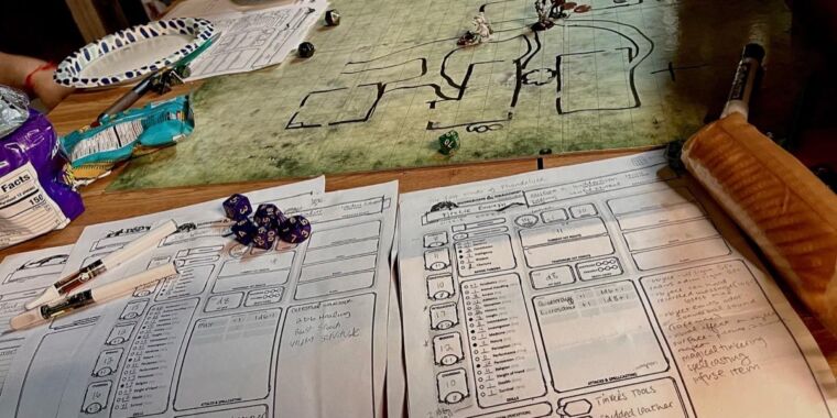 Study: Playing Dungeons & Dragons helps autistic players in social interactions