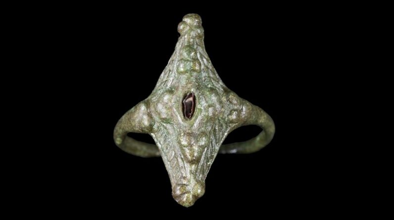 ‘Remarkable’ 1,000-year-old ring from Scotland’s ‘painted people’ found at destroyed fort