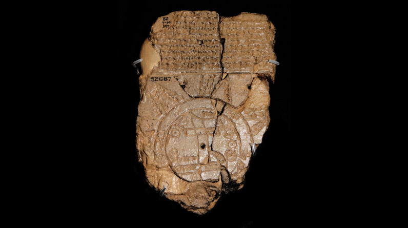 Babylonian Map of the World: The oldest known map of the ancient world