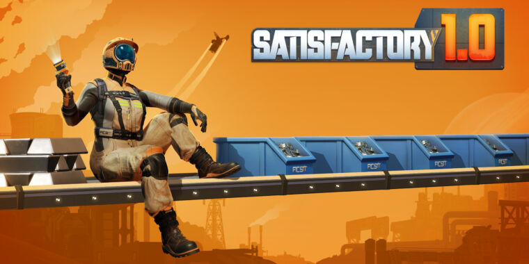 Satisfactory is officially released, officially a scary wonderful time sink