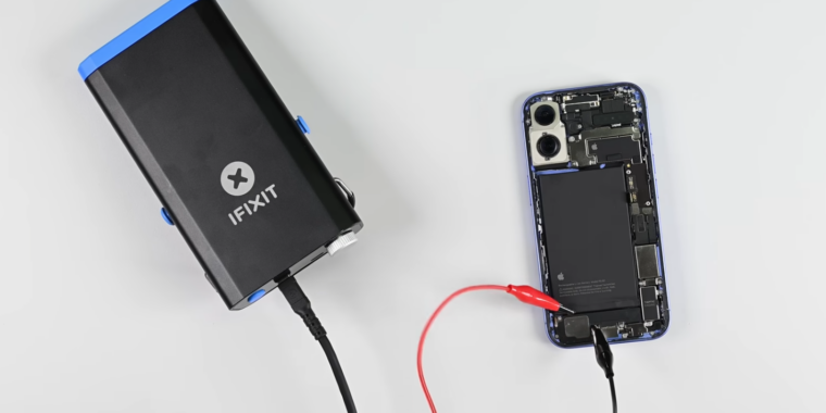 iFixit’s iPhone 16 teardown finds a greatly improved battery removal process