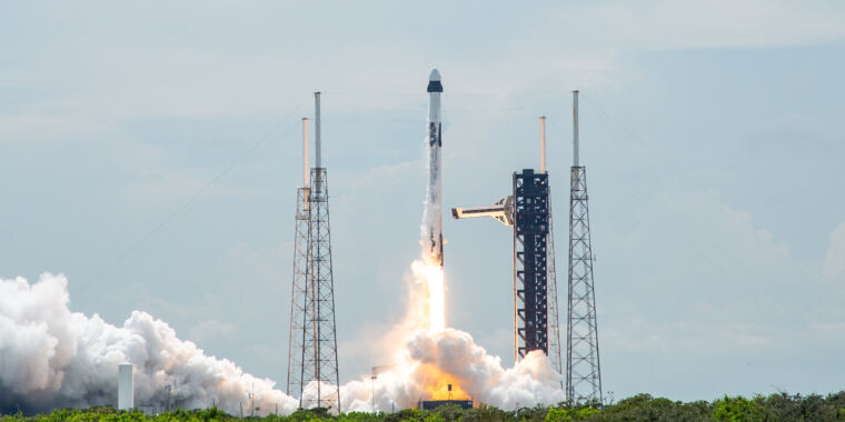 SpaceX launches mission to bring Starliner astronauts back to Earth