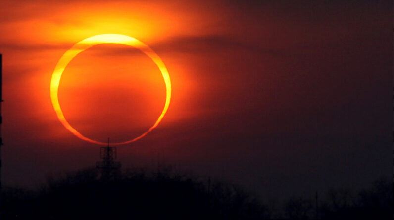 Watch live: A ‘ring of fire’ solar eclipse has begun over Easter Island