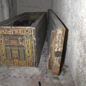 ‘Extraordinary’ burial of ancient Egyptian governor’s daughter discovered in a coffin within another coffin