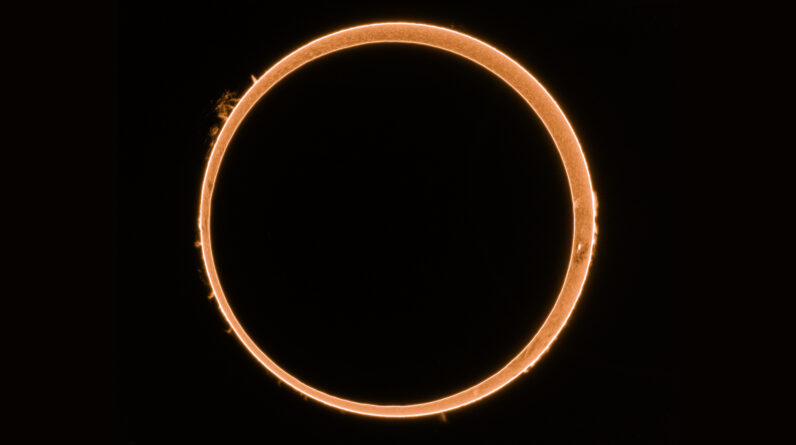 Space photo of the week: Easter Island’s last ‘ring of fire’ eclipse for 320 years