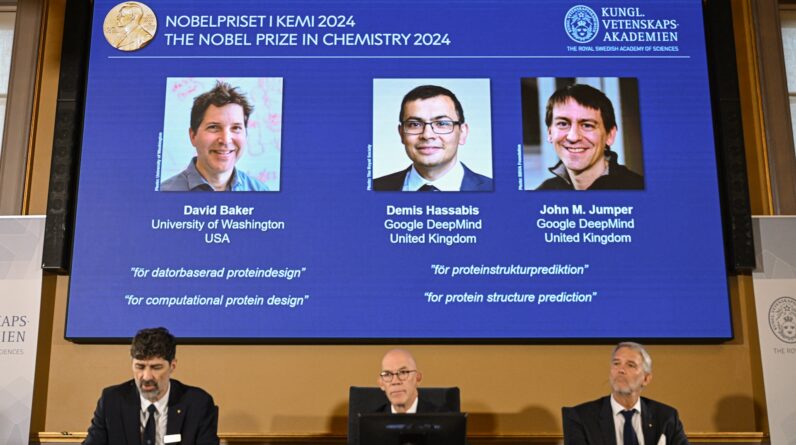 2024 Nobel Prize in chemistry awarded to scientists who revealed a ‘completely new world of protein structures’