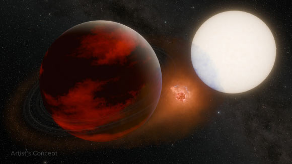 Astronomers Find New Evidence for Volcanic Exomoon around WASP-49Ab