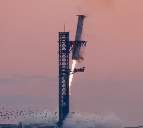 SpaceX catches returning rocket in mid-air, turning a fanciful idea into reality