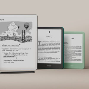 Amazon refreshes its monochrome Kindle lineup, including a bigger Paperwhite