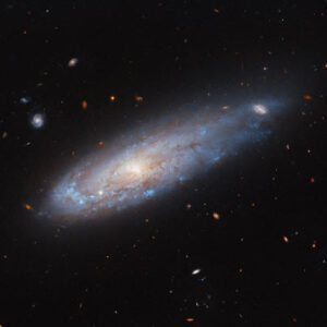 Hubble Finds Ram Pressure-Stripped Spiral Galaxy in Virgo Cluster: IC 3225