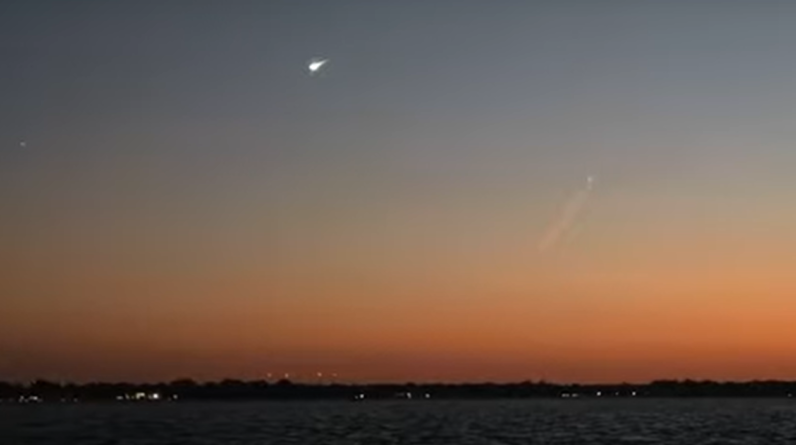 Watch huge fireball blaze over Lake Erie in stunning videos