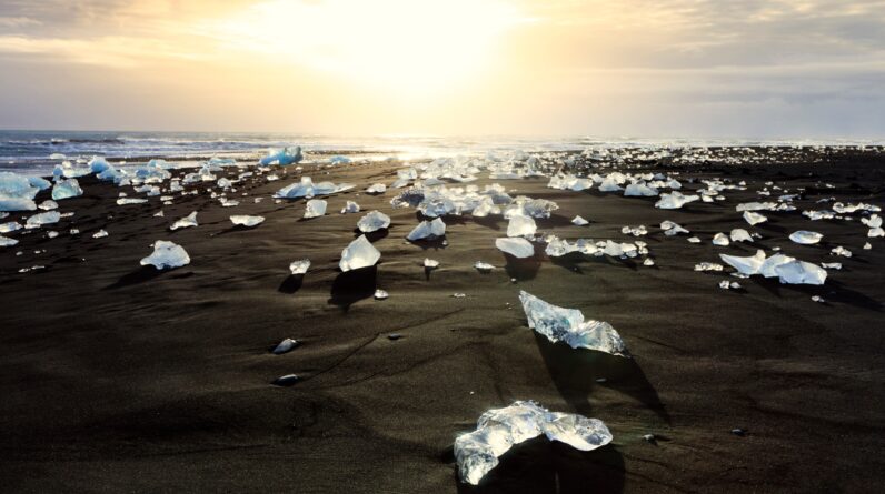 Diamond Beach: Iceland’s spellbinding black sand beach covered in sparkling ice jewels