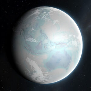 What did the snowball Earth look like?