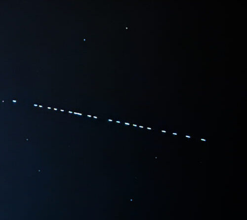 A lot of people are mistaking Elon Musk’s Starlink satellites for UAPs
