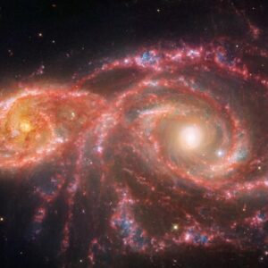 Space photo of the week: Stare into the ‘bloodshot eyes’ of a haunting galaxy pair