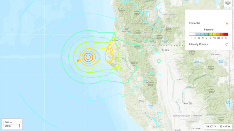 Massive magnitude 7 earthquake strikes off California coast