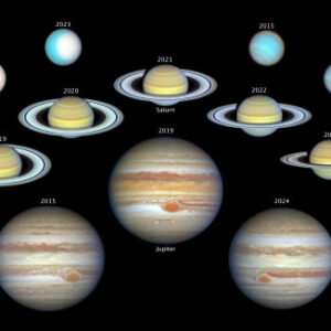 Hubble’s OPAL Program Celebrates Decade of Tracking Solar System’s Giant Planets