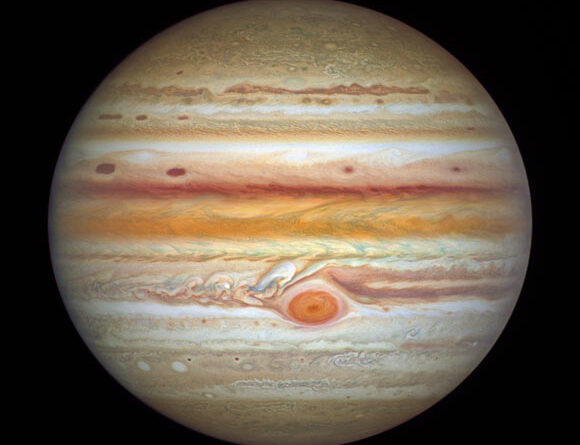 Jovian Clouds Consist of Ammonium Hydrosulphide, Study Suggests