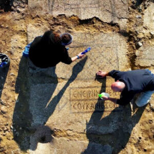 Byzantine-Era Monastery with Colorful Mosaic Floor Unearthed in Israel