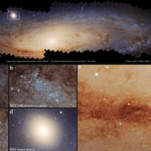 Hubble’s Photomosaic of Andromeda Galaxy Unveils Hundreds of Millions of Stars